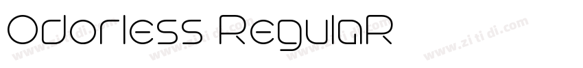 Odorless RegulaR字体转换 Odorless RegulaR字体转换